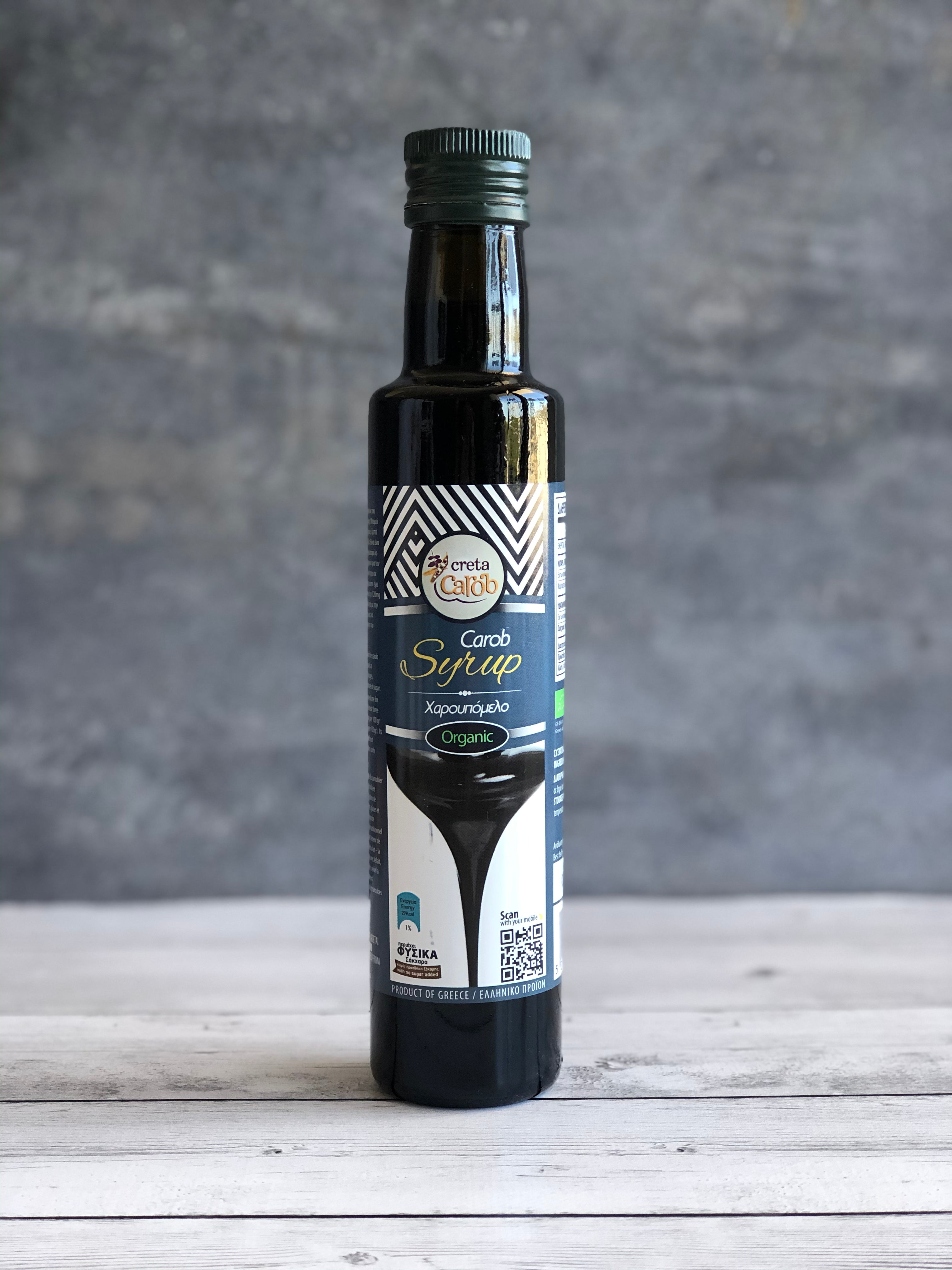ORGANIC CRETAN CAROB SYRUP 350 GR